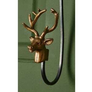 Anthropologie Reindeer Wreath Door Hook